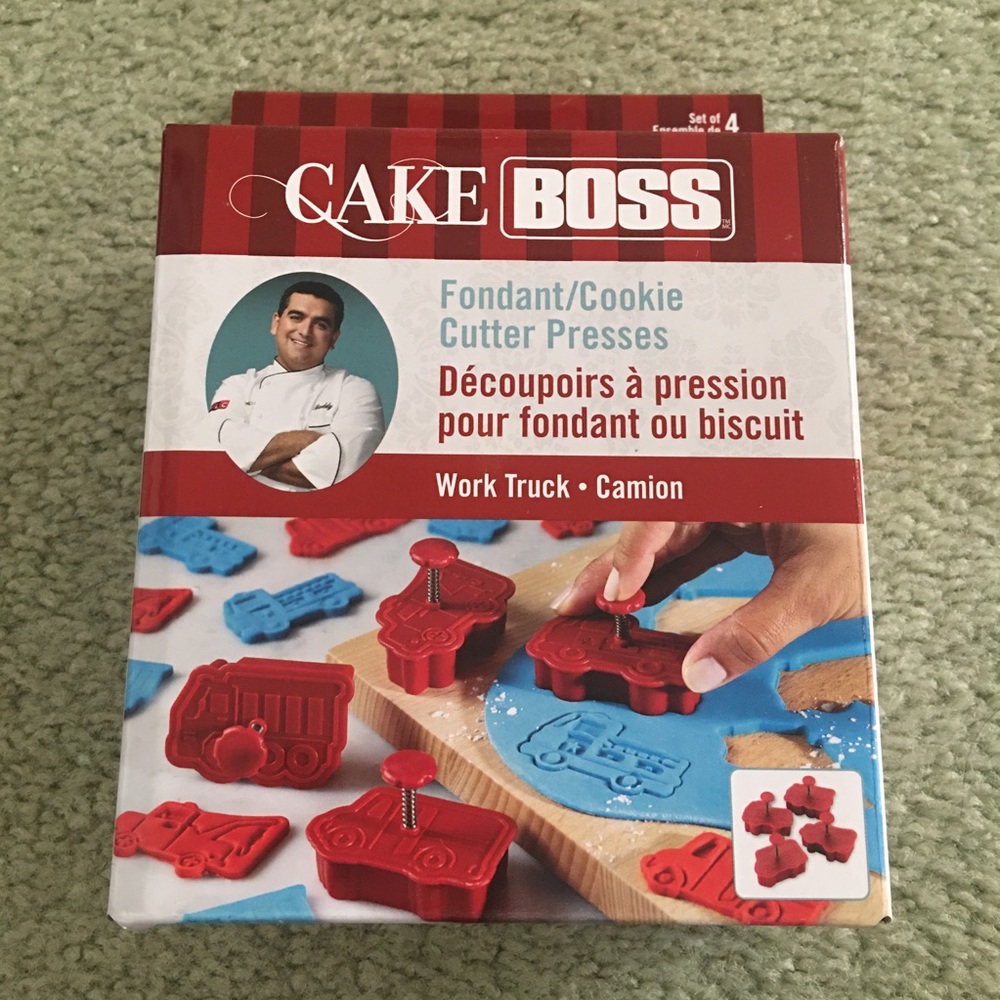 Cake Boss trucks cookie cutter/fondant presses